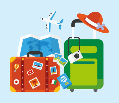 Travel affiliate website screenshot
